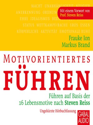 cover image of Motivorientiertes Führen
